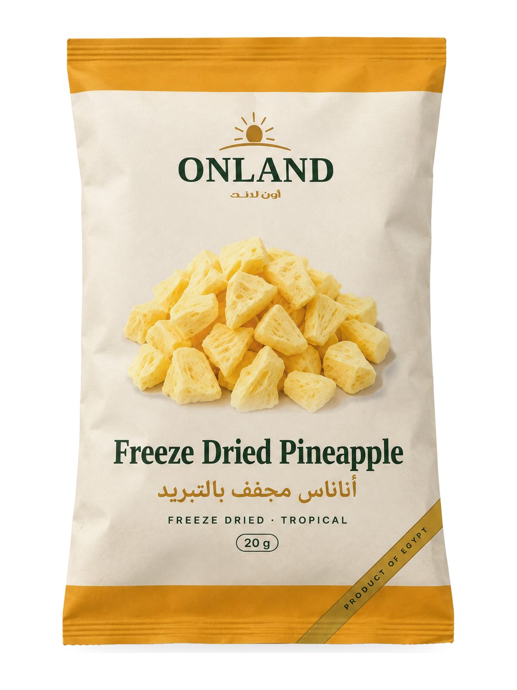 Freeze Dried Pineapple